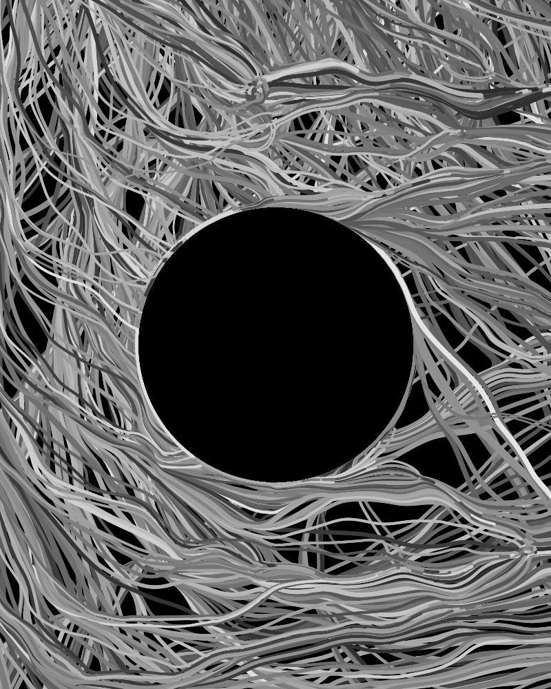 image generated with the pain flow generative program