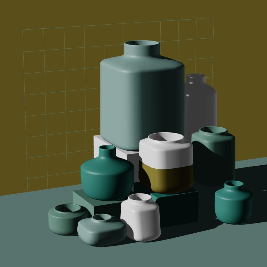 Preview of NFT token Parametric Pottery #156