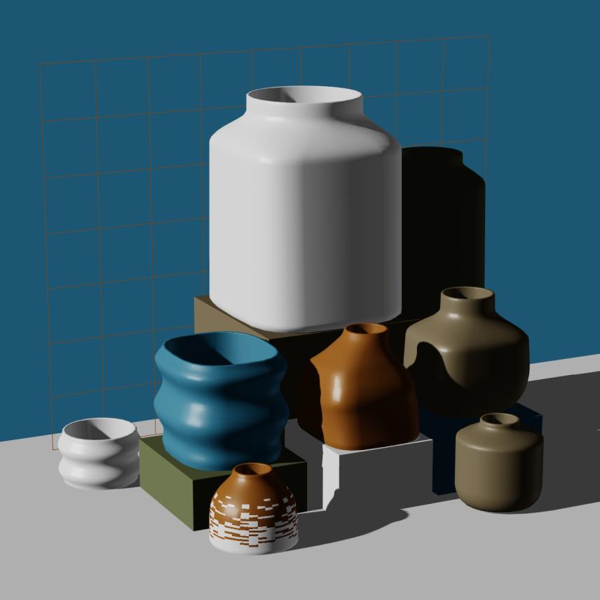 Preview of NFT token Parametric Pottery #78