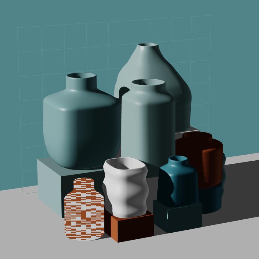 Preview of NFT token Parametric Pottery #43