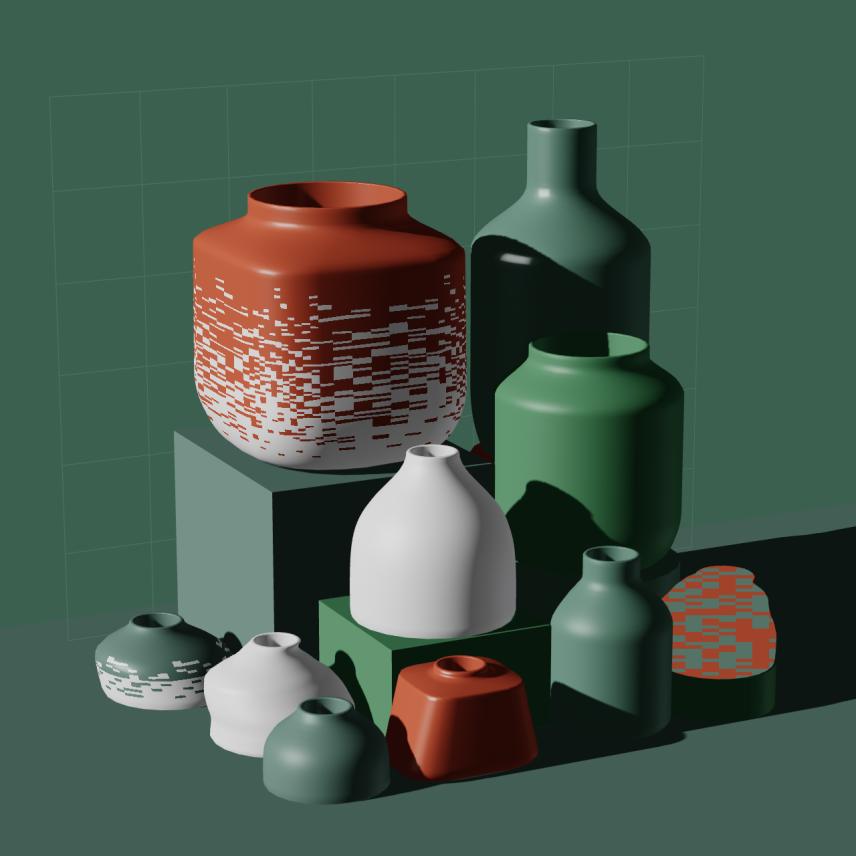 Preview of NFT token Parametric Pottery #21