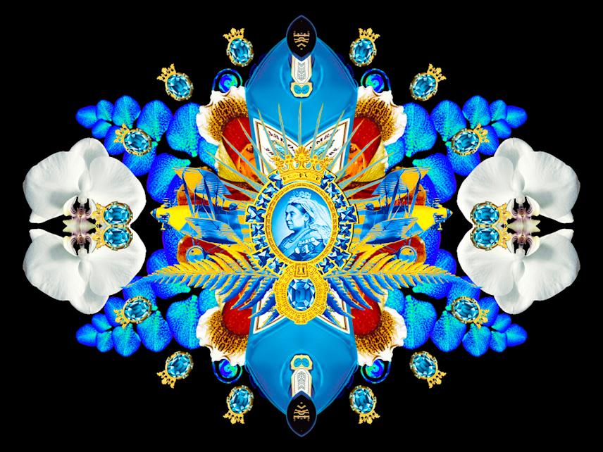 screenshot of bombay sapphire dreams generative animation