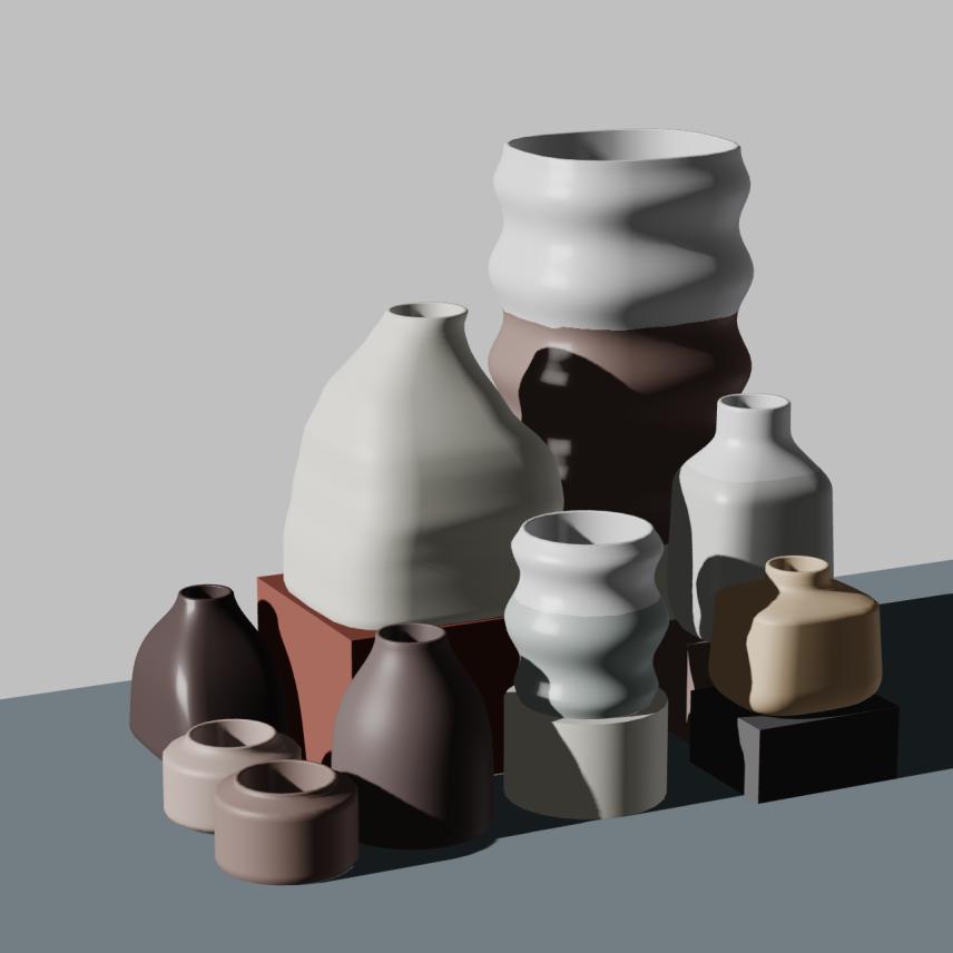 Preview of NFT token Parametric Pottery #122