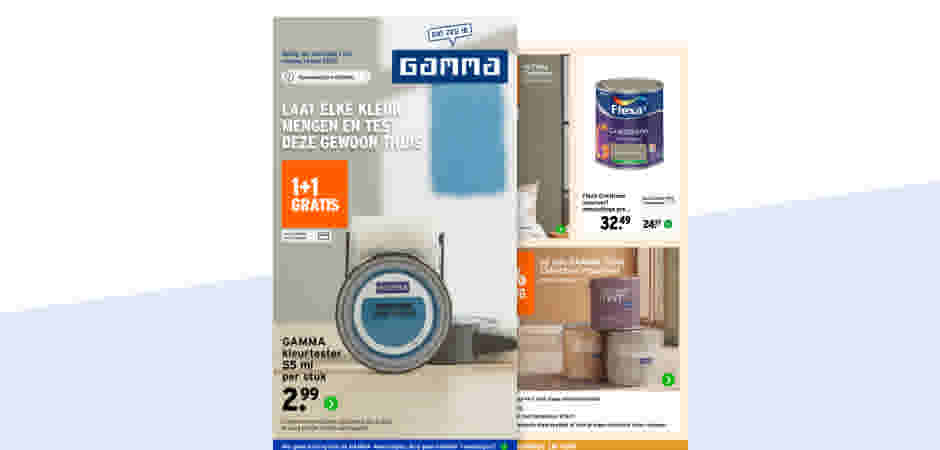 folder GAMMA Nederland