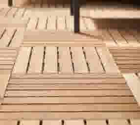 Tuinpad vlondertegels