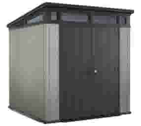 Kunststof tuinhuis plat dak