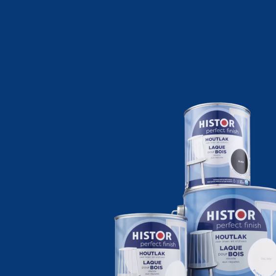 40% korting op alle Histor Perfect Finish lak ook op mengverf 