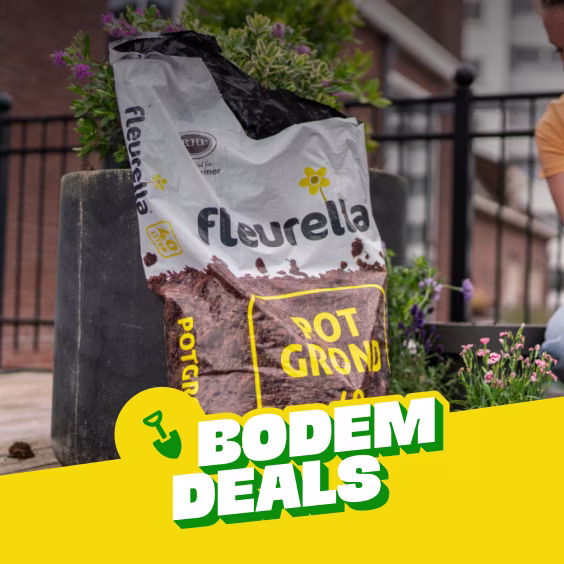 1+1 gratis op Fleurella potgrond & tuinaarde 30 en 40L