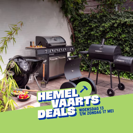 25% korting op alle barbecues
