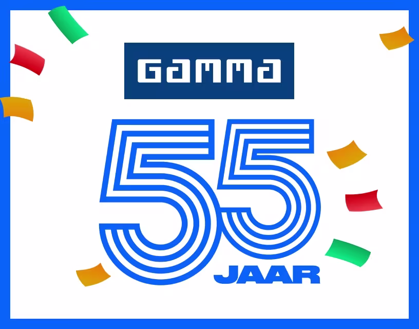 GAMMA 55 jaar!