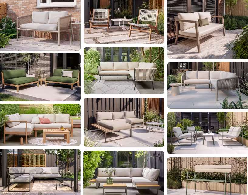 Loungesets, fauteuils en banken