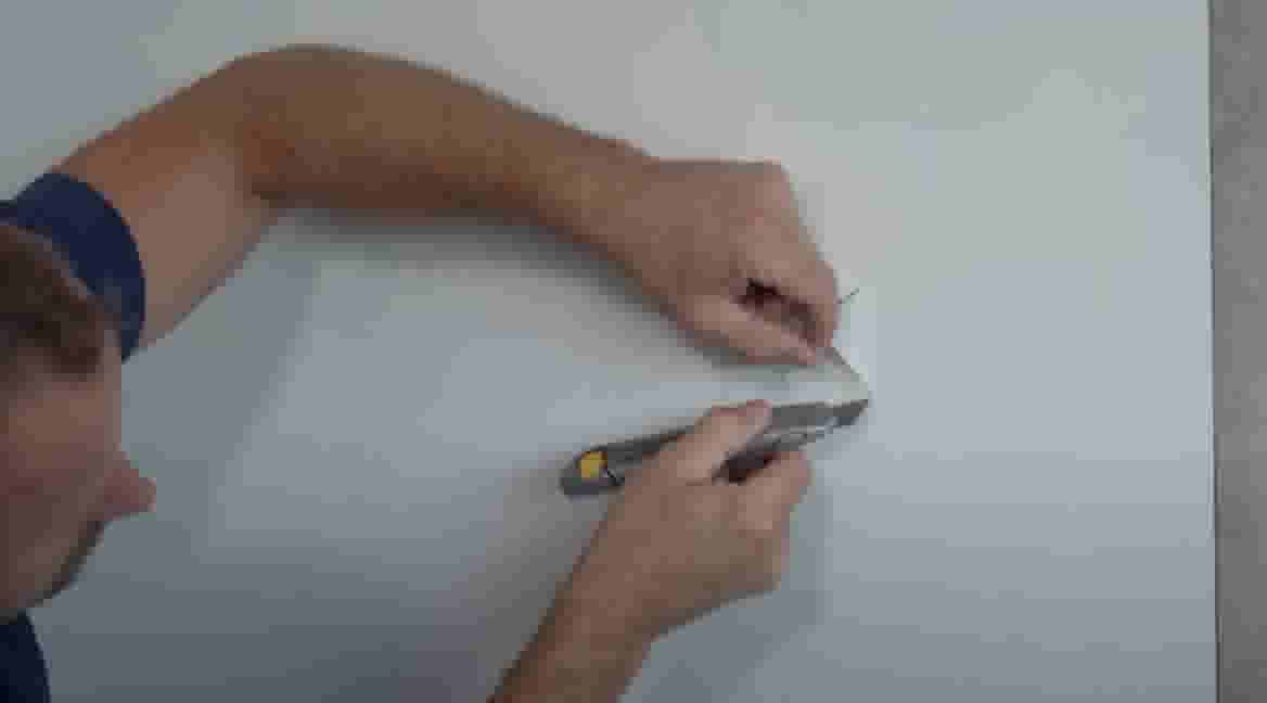 Lastige plekken behangen