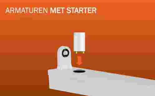Armaturen met starter