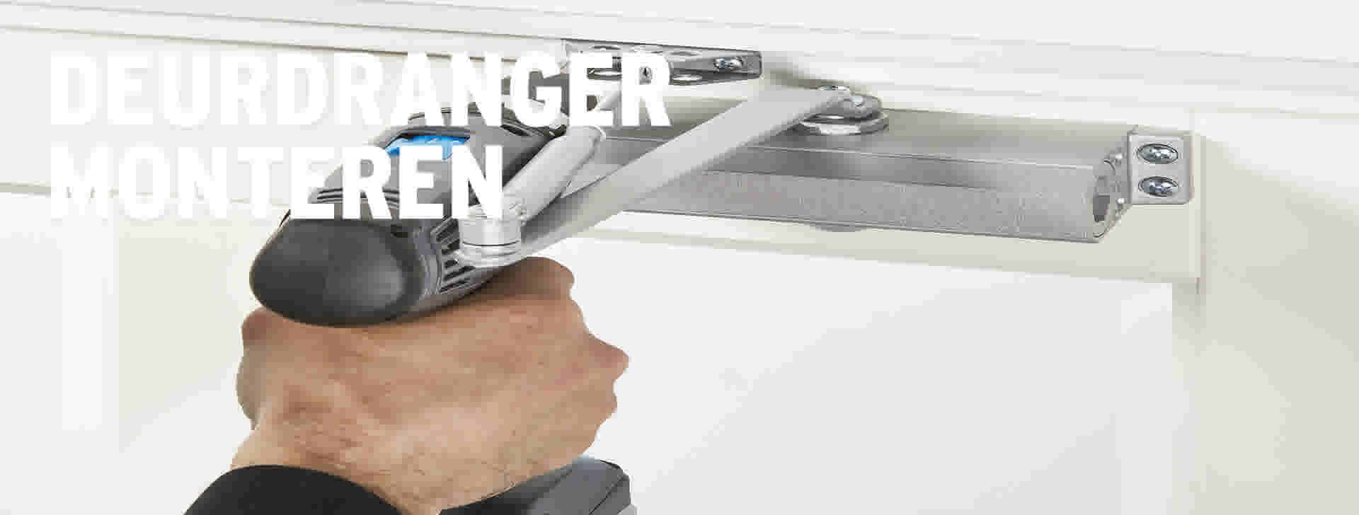 Deurdranger met schaararm monteren GAMMA