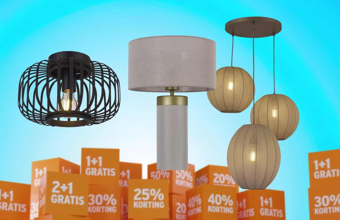 30% korting op alle verlichting