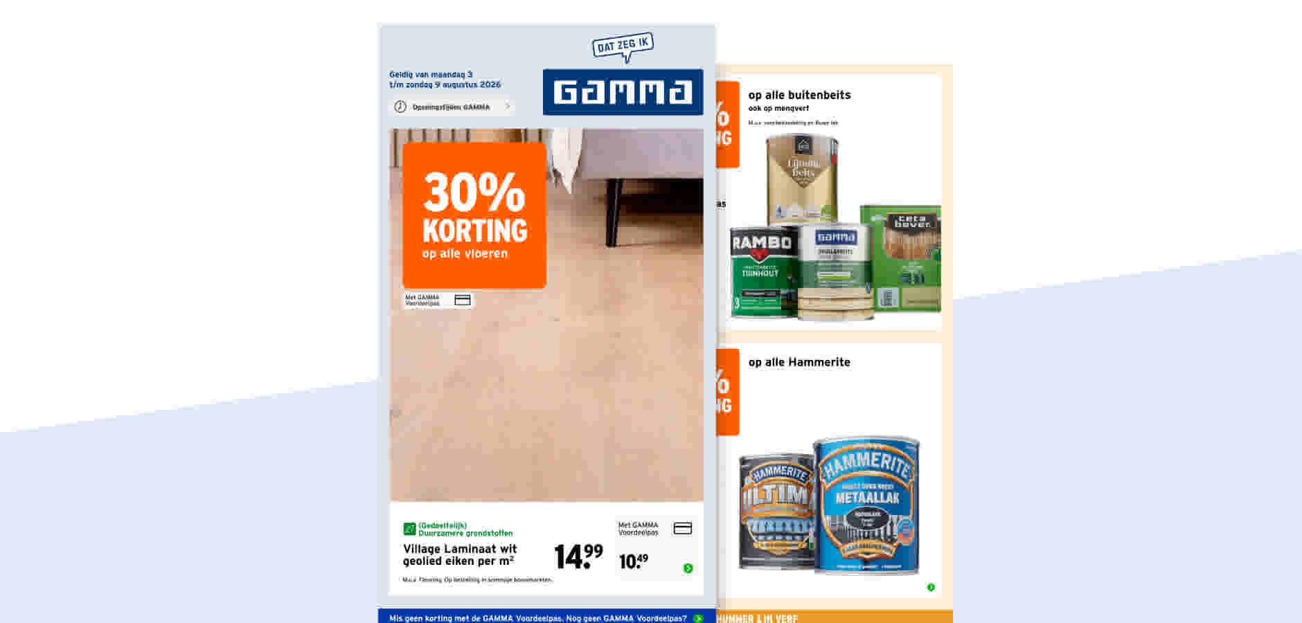 folder GAMMA Nederland