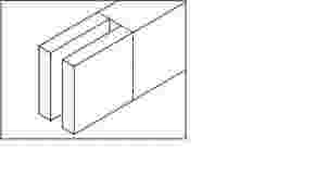 Hoe maak ik een houtverbinding met de open pen- en gatverbinding?