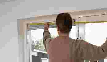 Het raam 'in het kozijn' opmeten