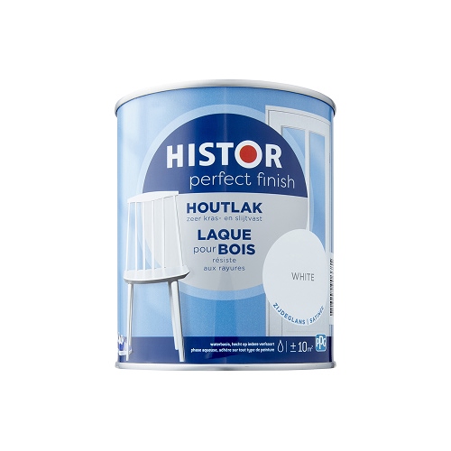 Histor Perfect Finish houtlak hoogglans cocoa cream 750 ml