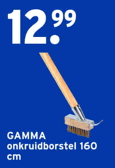 GAMMA onkruidborstel 160 cm €12,99