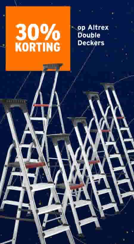 30% korting op Altrex Double Deckers