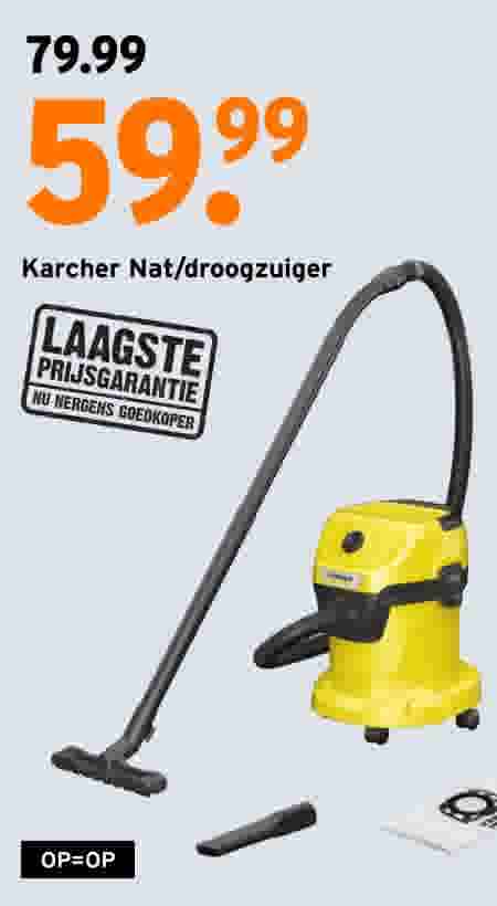 Karcher Nat/droogzuiger Van 79,99 Voor 59,99
