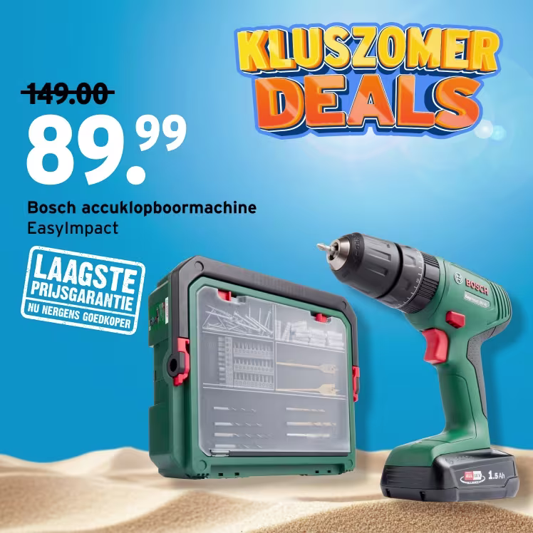 Kluszomer, Bosch accuklop