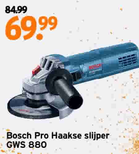Bosch Pro haakse slijper GWS 880