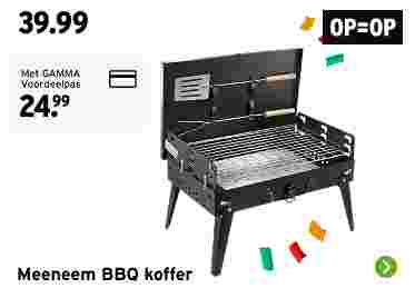 Meeneem BBQ koffer