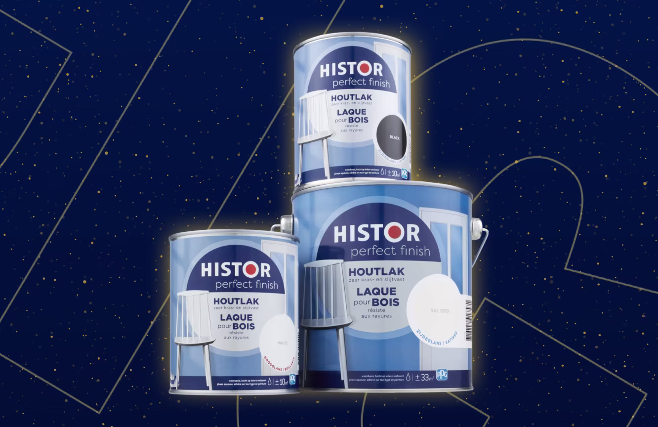 50% op Histor Perfect Finish lakken