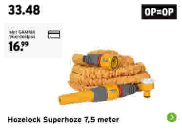 Hozelock tuinslang SuperHoze met accessoires 7,5 m