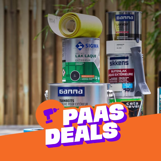 Paasdeals bij GAMMA