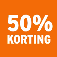 50% korting
