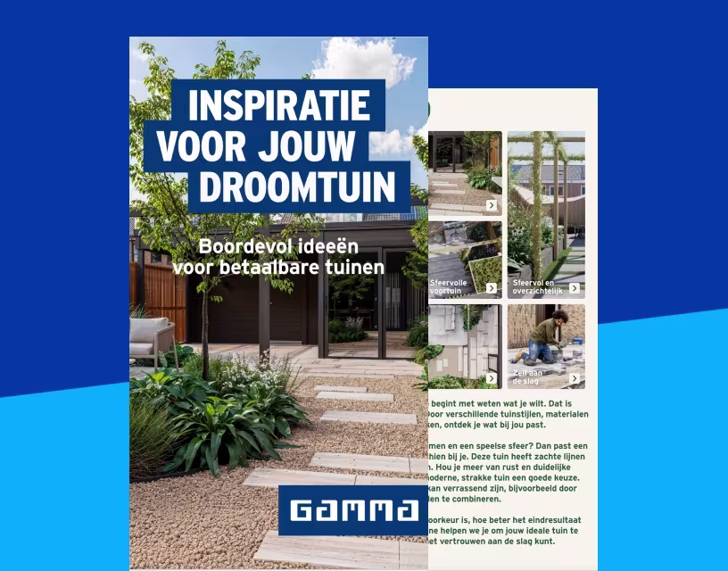 Tuin in met GAMMA