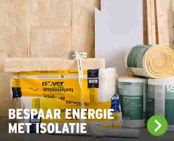 Bespaar energie met isolatie