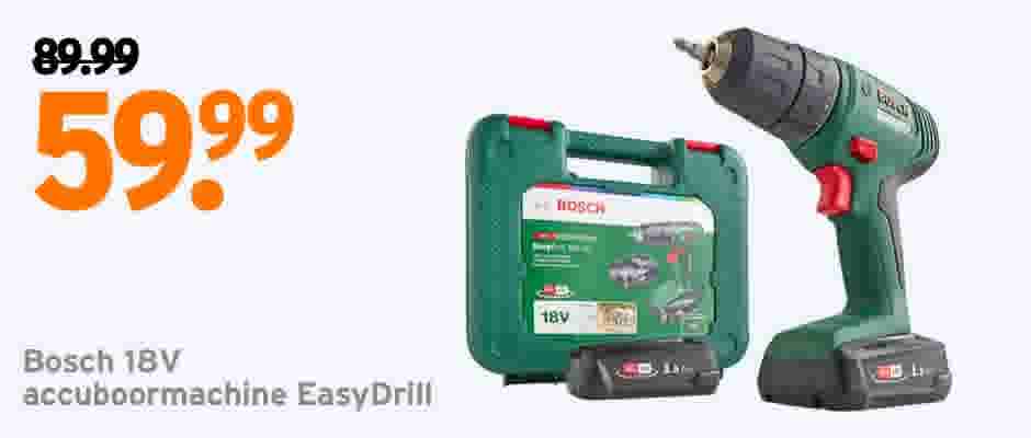Bosch 18V accuboormachine EasyDrill