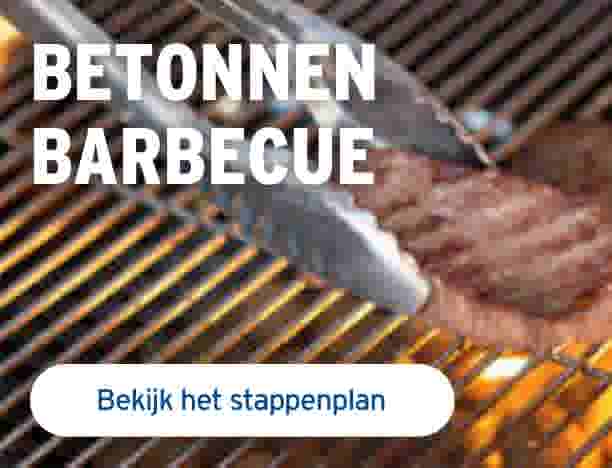 Betonnen barbecue