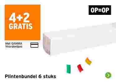 Plintenbundel 6 stuks