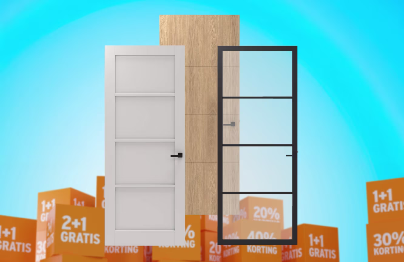 30% korting op deuren ook op maatwerk