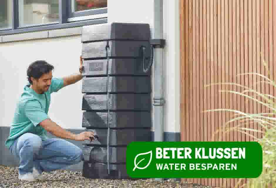 Beter klussen, water besparen