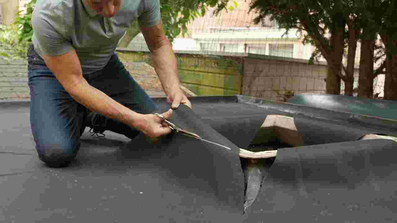 Klusadvies - daken - Hoe bedek ik mijn dak met EPDM dakbedekking? - Thumbnail