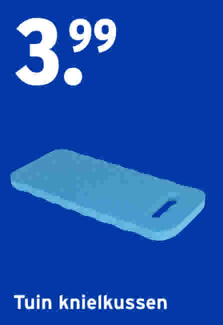 Tuin knielkussen 3,99
