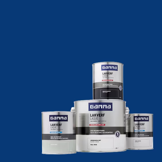 40% korting op GAMMA binnen- en buitenlak ook op mengverf