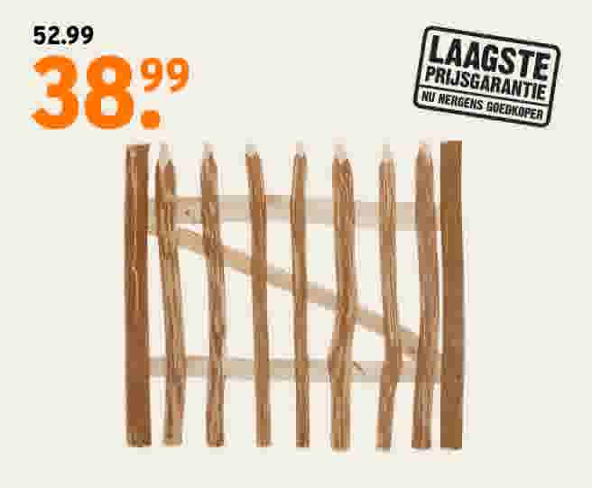 Poort schapenhek hazelnoot