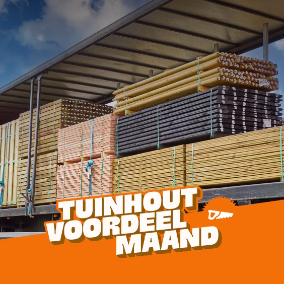 Tuinhoutvoordeelmaand
