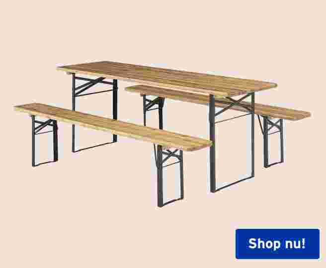 Biertafel van 199,00 voor 139,00 