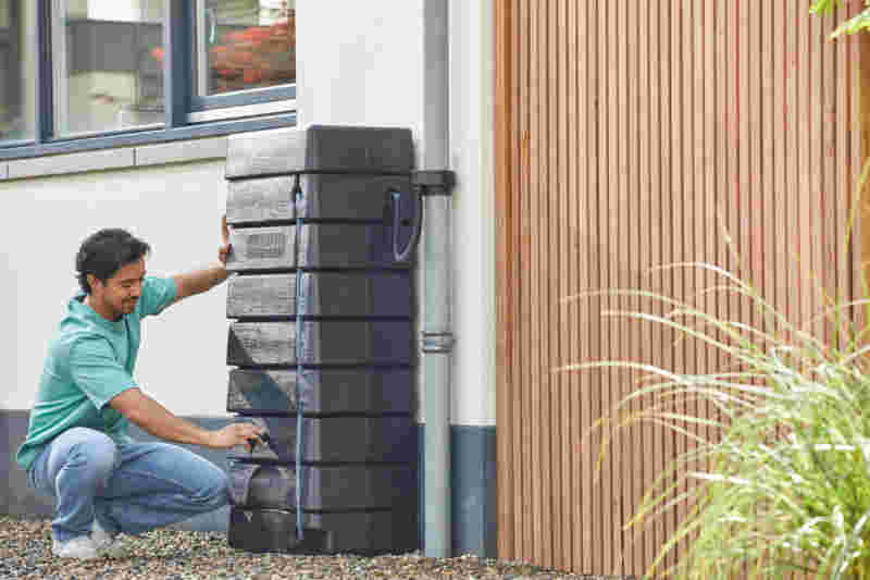 Regenton installeren