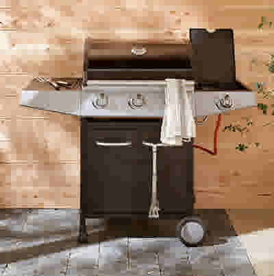 Hulp bij het aansteken ven een gasbarbecue