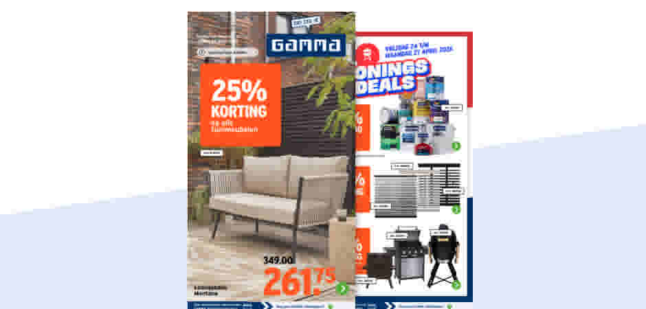 folder GAMMA Nederland