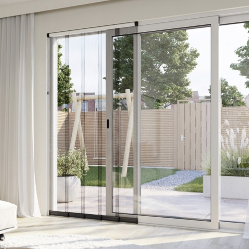 Livn deurgordijn Twinkle zwart 100x230 cm